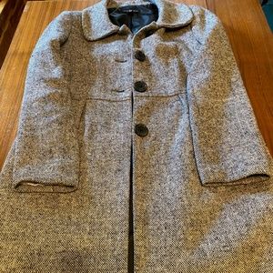 Women's size M wool top coat